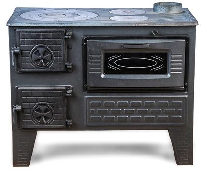 Отопительно-варочная печь МастерПечь ПВ-04 с духовым шкафом, 7,5 кВт в Красноярске