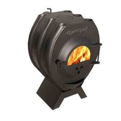 Отопительная печь Березка BulyK 100 со стеклом в Красноярске