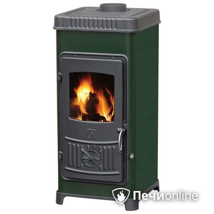 Отопительная печь Plamen Dora 8 N зеленая в Красноярске