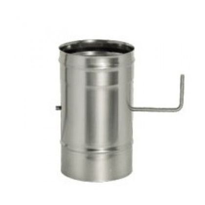  Дымок Задвижка одностенная 0.8 мм ZHR 120 в Красноярске