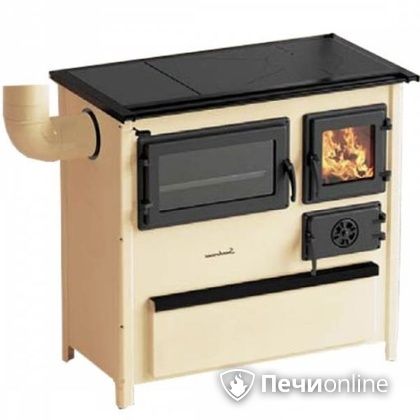 Отопительно-варочная печь MBS Trend Cream L с духовым шкафом в Красноярске