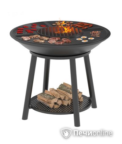 Гриль для дачи Везувий Fantastic Grill Престиж 1000 (чугун) в Красноярске