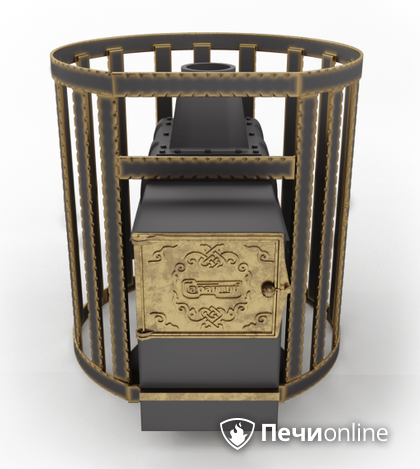 Дровяные печи-каменки Сабантуй Булава Чугун 24 в Красноярске