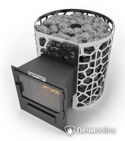 Дровяные печи-каменки Сабантуй Саванна Чугун 24 панорама в Красноярске