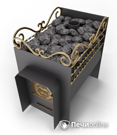 Дровяные печи-каменки Сабантуй 26 под обкладку кирпичом в Красноярске