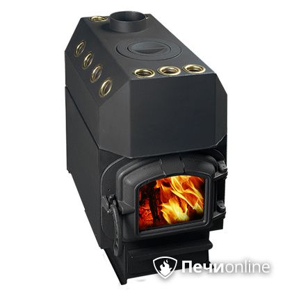 Печь буржуйка Конвектика Ставр 150 с варочной поверхностью и чугунной дверцей в Красноярске