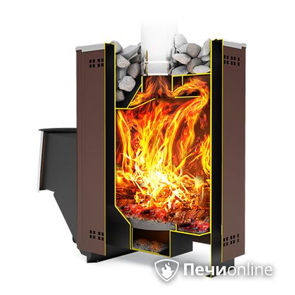 Дровяная банная печь Теплодар ТАМАНЬ-10ТБ (1.1) в Красноярске