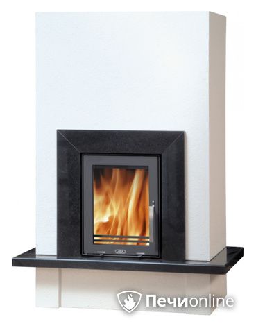 Печь-камин ABX Puris, гранит черный/гранит черный в Красноярске