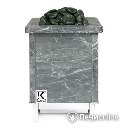 Электрическая печь Karina Quadro 4,5 кВт Талькохлорит в Красноярске