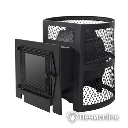 Дровяная банная печь Протопи Чугунка 16 Финка С в Красноярске