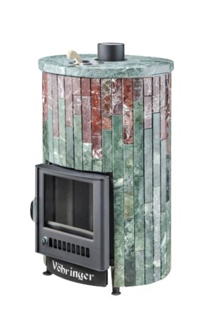 Печь для бани Ферингер  Уют-18 ПФ (Змеевик+Россо Леванте) в Красноярске