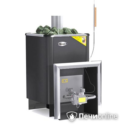 Газо-дровяная банная печь Ермак Уралочка 20 без газовой горелки в Красноярске