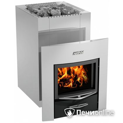 Дровяная банная печь Harvia 22 Duo Steel (Wk220) в Красноярске