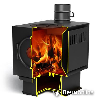 Печь-буржуйка TMF Золушка 2016 с варочной поверхностью в Красноярске