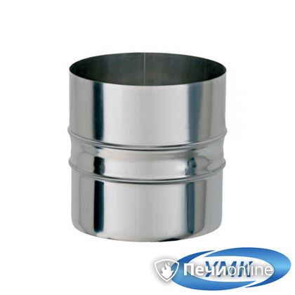 Дымоход УМК Адаптер котла D80 1.0мм нержавейка h=120мм в Красноярске