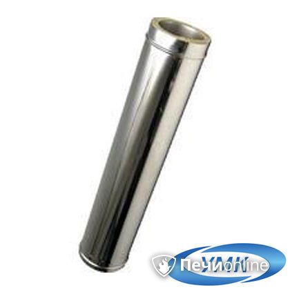 Дымоход УМК сэндвич 1.0м 120х200 нерж 1,0мм 0,5мм по воде в Красноярске