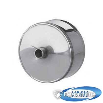  УМК Заглушка с конденсатоотводом D115 0.5 мм нержавейка внутренняя в Красноярске