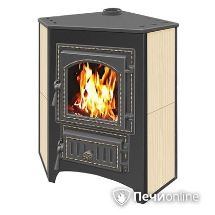Печь-камин Везувий ПК-01(220) угловой бежевый в Красноярске