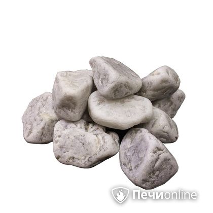 Камни для бани Огненный камень Кварц шлифованный отборный 10 кг ведро в Красноярске