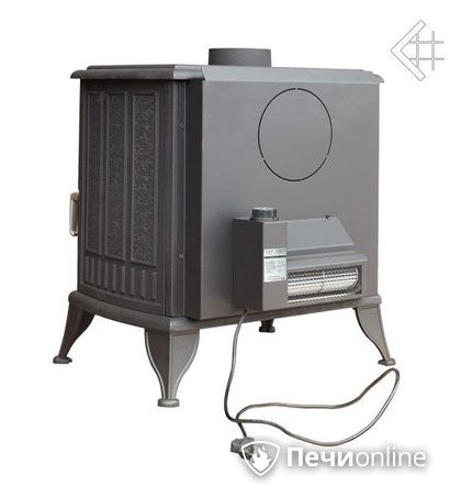 Печь-камин Kratki Koza/K6/турбина 7 кВт чугунная  в Красноярске
