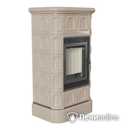 Печь-камин Kratki Blanka 8 kW stove кафельная крем в Красноярске