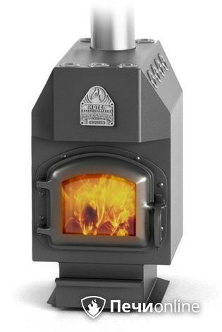 Печь буржуйка TMF Студент с чугунной дверцей угольный "Профессор Бутаков" в Красноярске