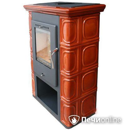 Печь-камин Thorma Borgholm Keramik (черн./каштановый) в Красноярске