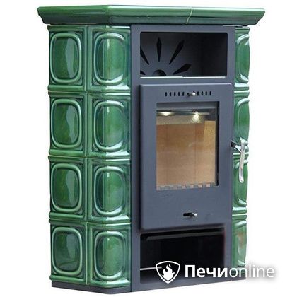 Печь-камин Thorma Borgholm Keramik TOP (черн./TOP оливк.-зел.)  в Красноярске