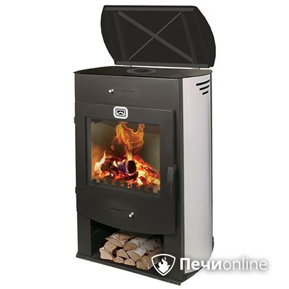 Печь-камин Теплодар Танго с чугунной плитой в Красноярске